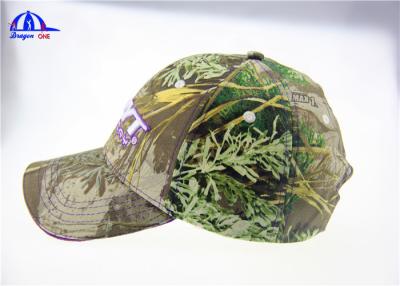 China 3D Embroidery 6 Panel  Military Camo Baseball Caps for Man or Women Outdoor Sports for sale