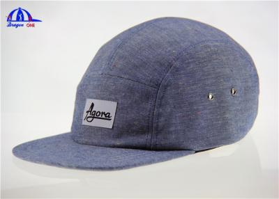 China Flat Short Brim Print Customized 5 Panel Snapback Camp Caps and Hats for Boys for sale