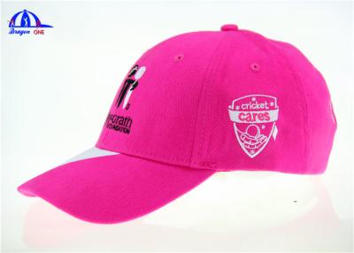 China Any Girl Mcgrath Logo Embroidered Baseball Caps for Child or Adult , Customized Size for sale