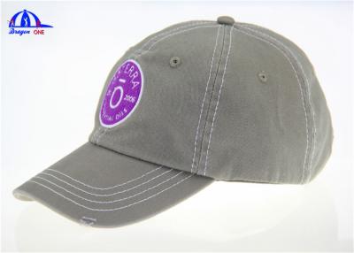 China Washed Baseball Cap With Emb Patch Logo for sale