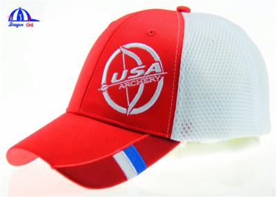 China Fashion Custom Dri Fit Caps , Fitted Baseball Sport Mesh Cap for Girls and Boys for sale