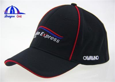 China Fitted Baseball Caps With Flat Embroidery Logo for sale