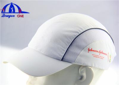 China Polyester Mesh Woven Custom Running Caps for sale