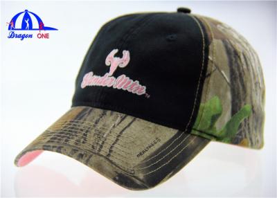 China Cotton All-over Printing Camoflages Baseball Caps for sale