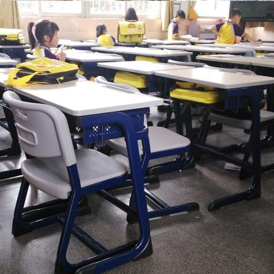 China School Sets Customized Size Plastic Classroom Desk Study Table Furniture for sale