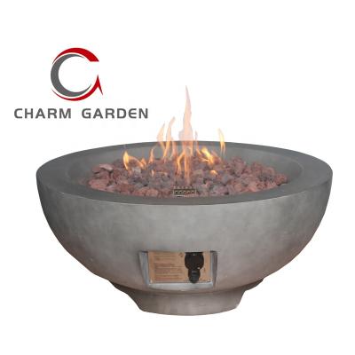 China Hot Sale Tabletop Stored Portable Sphere Fire Pit Bowl For Indoor And Outdoor for sale