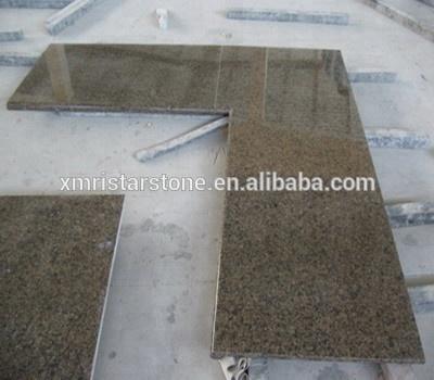 China Indoor Outdoor Granite L Shape Kitchen Decoration Ect Topic Brown Countertops for sale