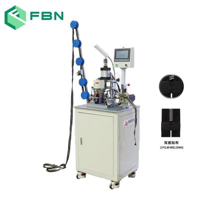 China Garment Shops Automatic Tape Sealing Machine For Nylon Zipper for sale