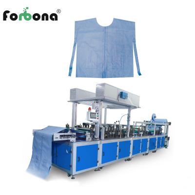 China Nonwoven Disposable Hotels Medical Gown Making Machine for sale