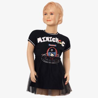 China MOQ 500PCS Factory Price Wholesale Cheap Anti-Shrink T-shirt For Girls Kids T-shirts for sale