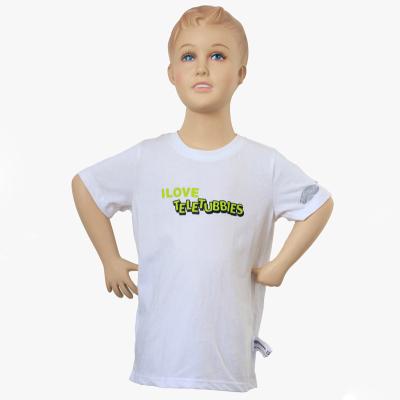 China Customizable Anti-shrink MOQ 500pcs Kids T-shirt 100% Cotton Tank Top Factory Direct for sale