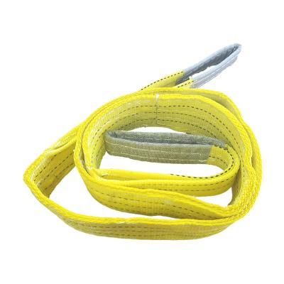 China Lifting Goods 1/2/3/4/5/6/8/10 ton webbing flat sling can be used for many lifting modes. for sale