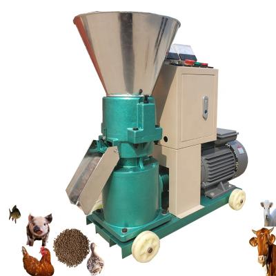 China Wholesale animal feed 150-200kg per hour animal feed pellet machine for household for sale