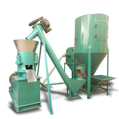 China Make animal feed pellet automatic feed 1000 kg/h high quality pellet making mill for animal feed pellet machine for sale