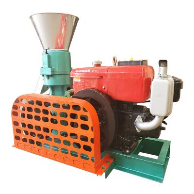 China Make Animal Feed Food Low Price Farm Use 12HP Diesel Engine Animal Feed Processing Machinery for sale