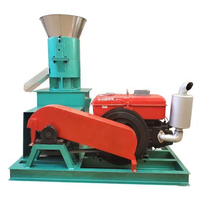 China Making Animal Feed Livestock 28Hp Diesel Engine Animal Feed Pellet Machine for sale