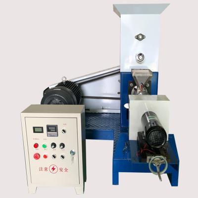 China Convenient 380v pet grain pellet puffing process puffed and extruded feed pellet making machine for sale