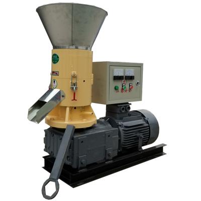 China Furniture Factory Universal Mahogany Wood Scrap Wood Pellet Machine Diesel Mini Pellet Mill for sale