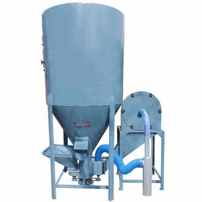 China Animal and poultry feed processing machine factory outlet feed mixer machine high quality vertical self-priming for sale