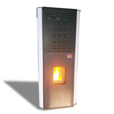 China Contemporary Made In China 23Kw Modern Style Portable Wood Pellet Stove For Apartment Use for sale