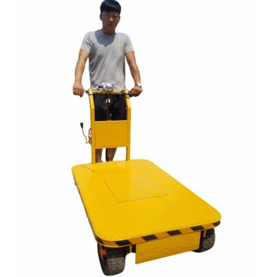 China Hot Selling 1000kg Platform Small Goods Transport 1000kg Express Rideable Electric Cart Short-distance Transportation for sale