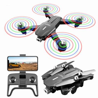 China K106 Headless Mode Drone 4K HD Dual Camera Optical Flow Positioning Obstacle Avoidance LED Light Photography Video UAV RC Quadcopter for sale