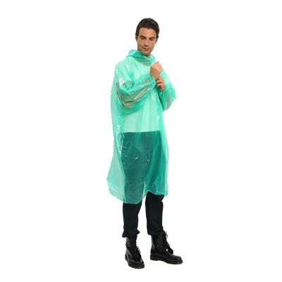 China HOT SALE Fashion Bachelor Raincoats 2021 One Time Use Disposable Emergency PE Raincoats Rain Coats Raincoat Rain Poncho For Adults Raincoats for sale