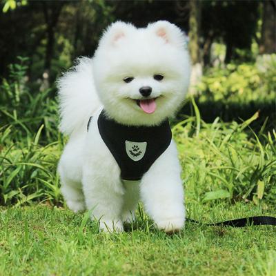 China Custom Pet Supplies Chest Wholesale Breathable Rear Pull Rope Harness Chest Pet Dog Small Dog Rope for sale