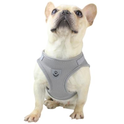 China Viable Wholesale Dog Chest Rigs Small Pet Dog Leashes Reflective Dog Vest Type Harness And Leash for sale