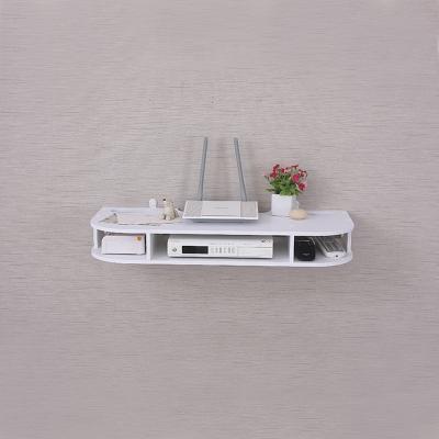 China G0218 White Wood Wall Shelf Home Decoration Wall Mount Bracket Storage Rack Products Modern Shelf Display Rack for sale