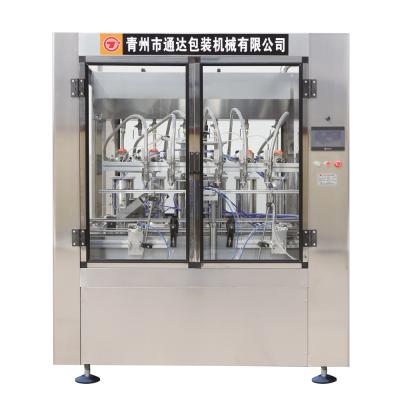 China HSP-6 Linear Food Coconut Oil Filling Machine Piston Oil Filling Machine Filling Sauce for sale