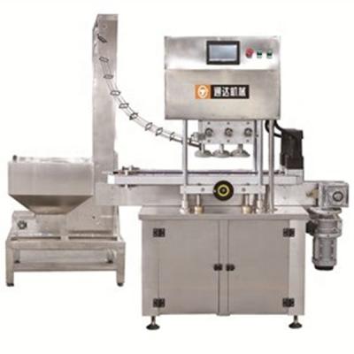 China Automatic Food Plastic Bottle Rotary Filling Machine Sealing Capping Capping Machine for sale