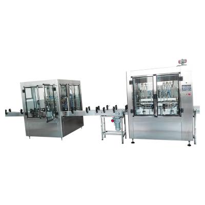 China Full automatic food antifreeze liquid filling and capping machine for sale