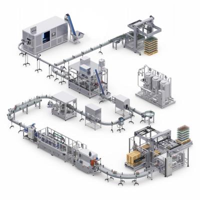 China Automatic Filling And Capping Machine Filling Production Line Food A To Z Edible Oil Glass Line Bottle Filling for sale