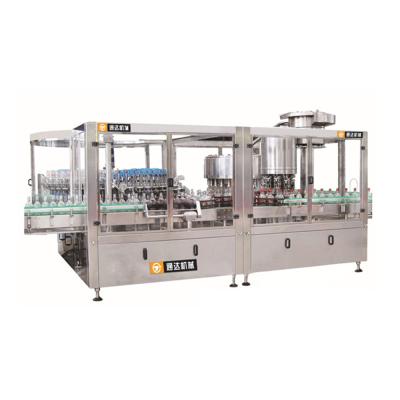 China Small Food Bottle GDP-30-24-6 Filling Labeling Capping Machine Bottling And Capping Machine for sale