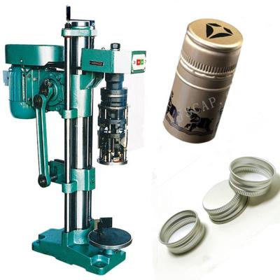 China Beverage factory manual wine stelvin screw cap ropp capper glass bottle aluminum capping machine for sale for sale