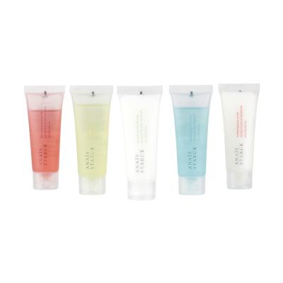 China 2020 new tube bath gel body lotion cosmetics in tube for airlinehotel for sale