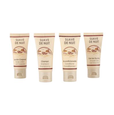 China Luxury/ECO/Economic 30ml Hotel Shampoo Amenities Shower Gel With Tube Packing for sale