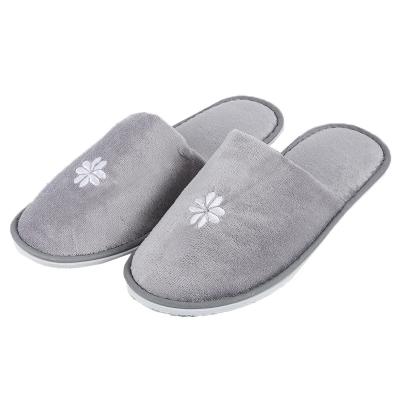 China Good Quality Wholesale Open/Narrow Toe Waffle Hotel Washable Slipper for sale