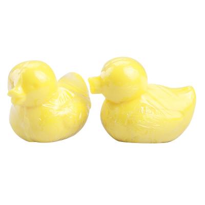 China Hotel Toiletries Basic Cleaning Disposable High Quality Lovely Duck Cut Kids Soap for sale