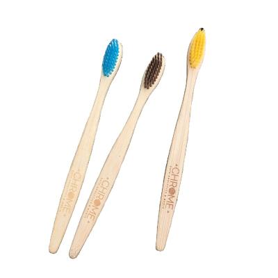 China Luxury/ECO/Economic Hotel Disposable Wholesale Travel Bamboo Toothbrush With Soft Toothpaste Toothbrush for sale