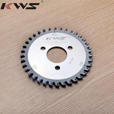 China KWS PCD Scoring Saw Blade For Melamine 160*30*3.4-4.4 Z36 PCD Scoring Circular Saw Blade For Cutting Center Saw Diamond Scoring Disc for sale