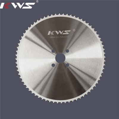 China Suitable for mild steel KWS steel rod cutting cold saw blade, resharp service, metal cutting for sale