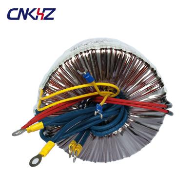 China Pure Copper Wire 100% Pure Copper Wire Winding Ferrite Core Ring Toroidal Power Transformer Single Phase for sale