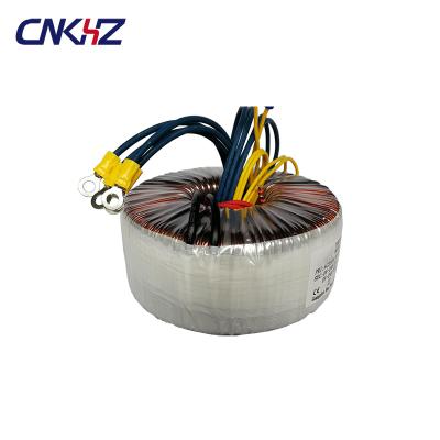 China Three phase pure copper wiring isolation step up and step down 50hz 60hz 380v 240v low frequency toroidal power transformer to multiple voltage for sale