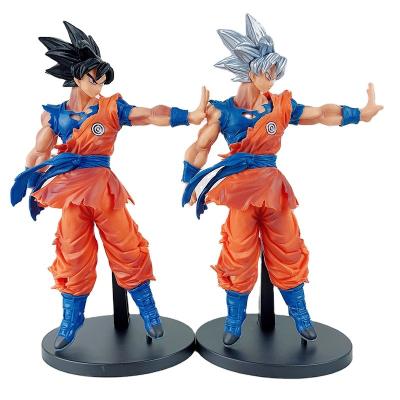 China Super Toy Dragon Goku Anime Figure Cartoon GK Saiyan PVC Statue Action Figure Model Doll Figures Children Toys for sale