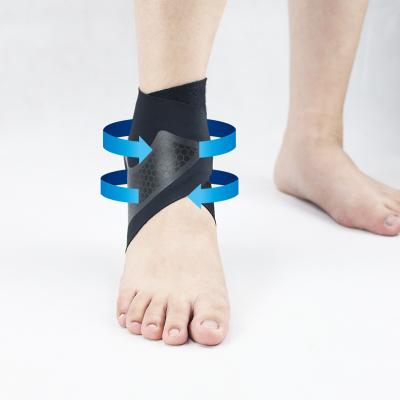 China Breathable Adjustable Foot Care Neoprene Elastic Sports Ankle Support Straps Pain Relief Breathable Ankle Brace for sale