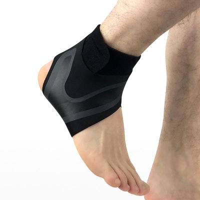 China Basketball Ankle Brace Sports Breathable Adjustable Safety Compression Foot Sleeve Fitness Nylon Ankle Support for sale