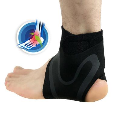 China Breathable Compression Elastic Ankle Brace Fpr Running Cycle Basketball Sports Knocks Outdoor  Support for sale