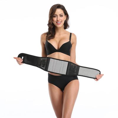 China Universal Waist Self Heating Back Brace Lumbar Lower Back Trainer With Magnets for sale